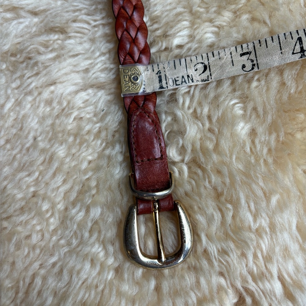 Vintage Braided Leather Belt - Picture 4 of 5